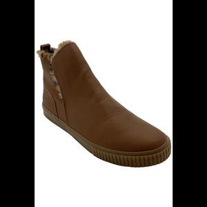 Timberland Leather Warm Lined Slip-Ons Skyla Bay Rust - Medium